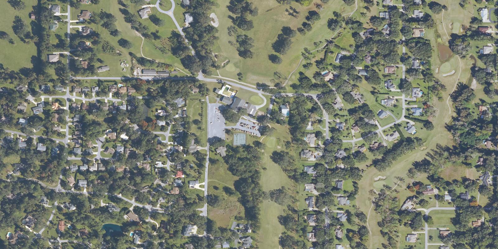 Satellite view of Ocala National Golf Club