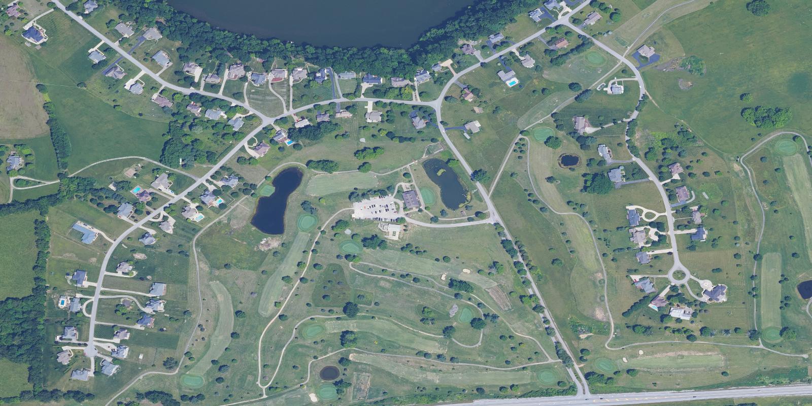 Satellite view of Old Bridge