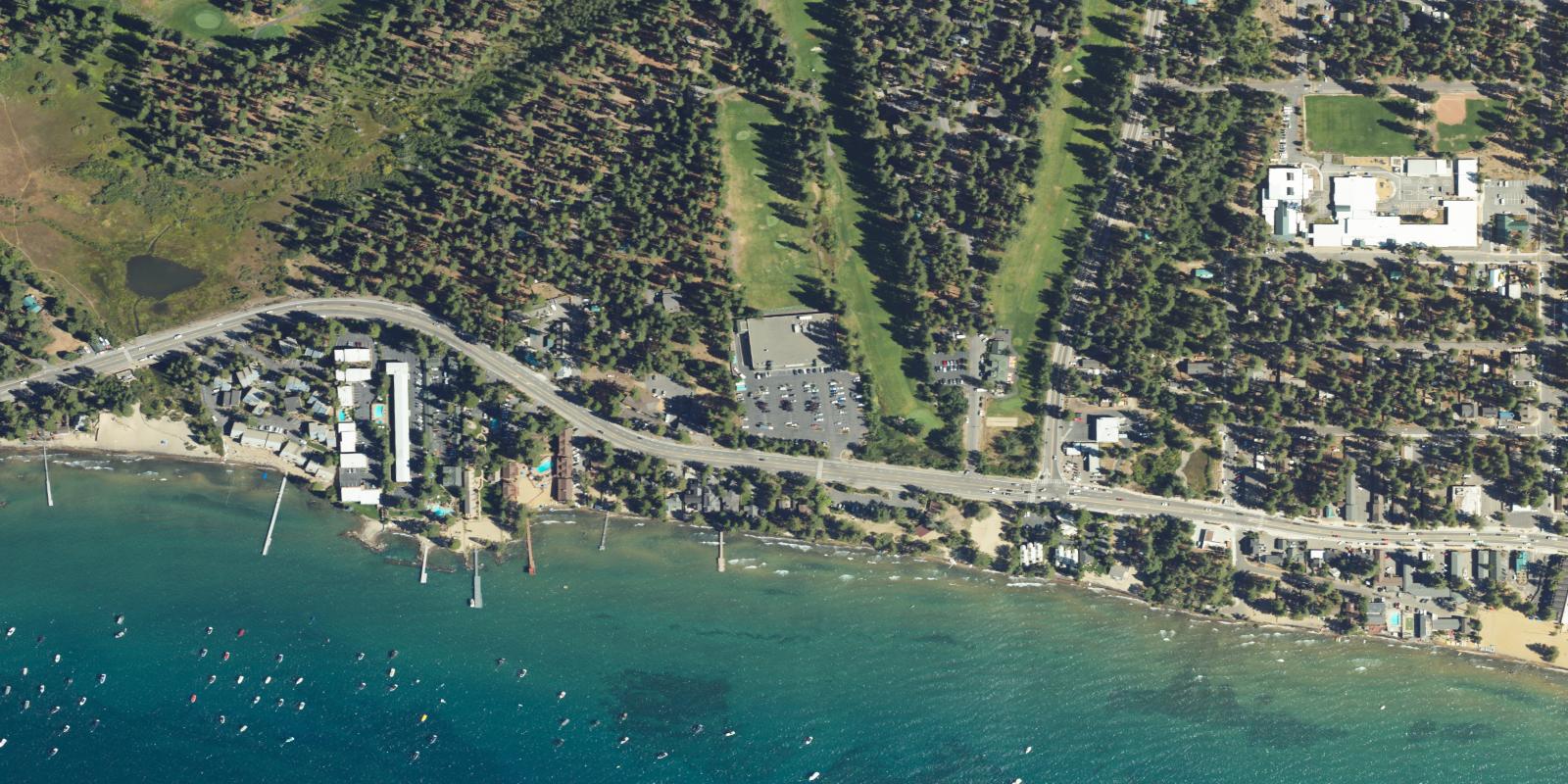 Satellite view of Old Brockway Golf Course