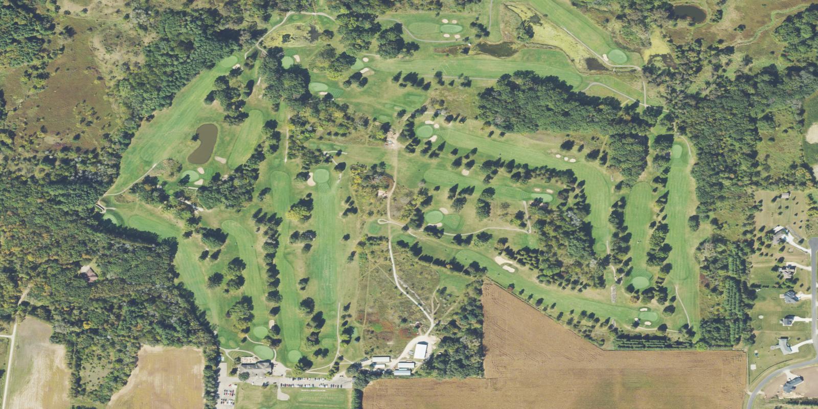 Satellite view of Old Hickory Golf Club