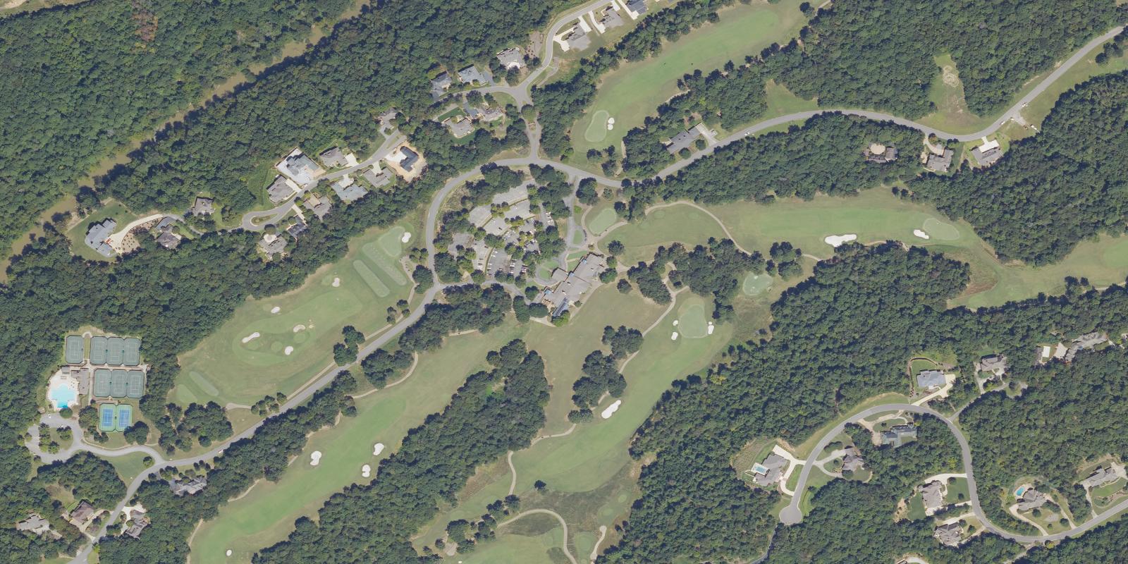Satellite view of Old Overton Club