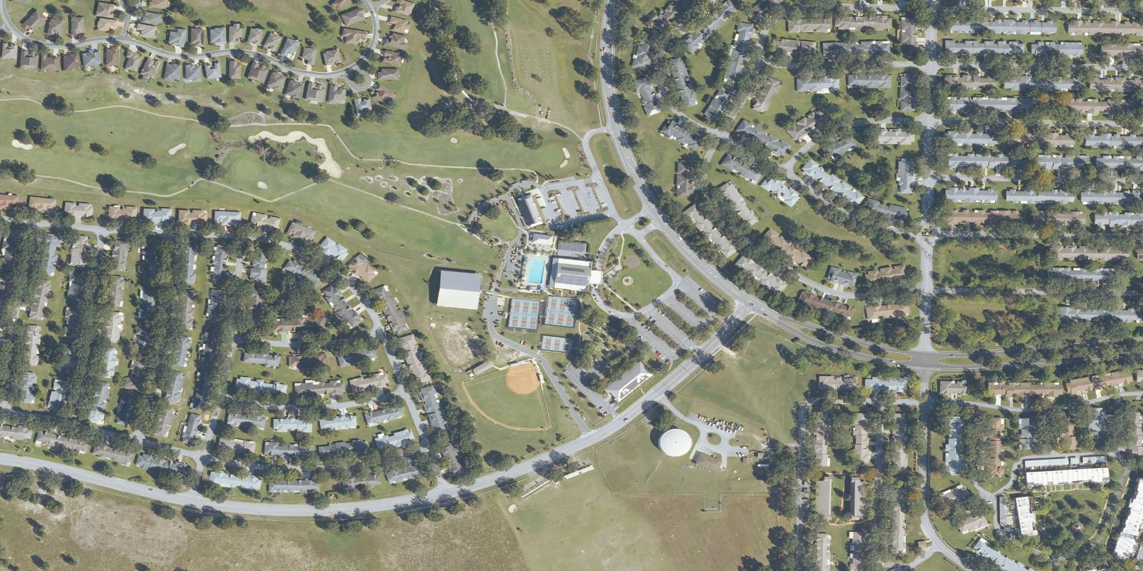 Satellite view of On Top of the World Golf Course - Links Course