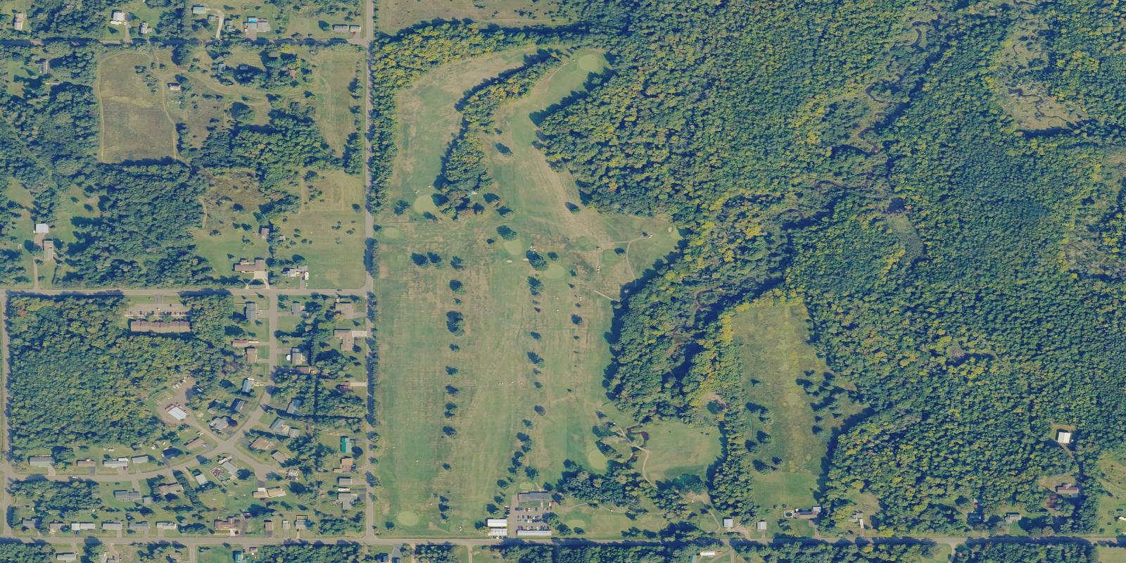 Satellite view of Ontonagon Golf Club
