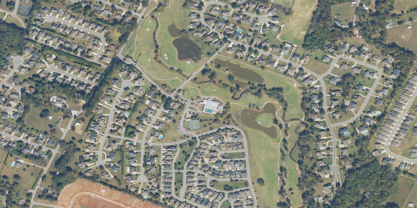 Satellite view of Ooltewah Club