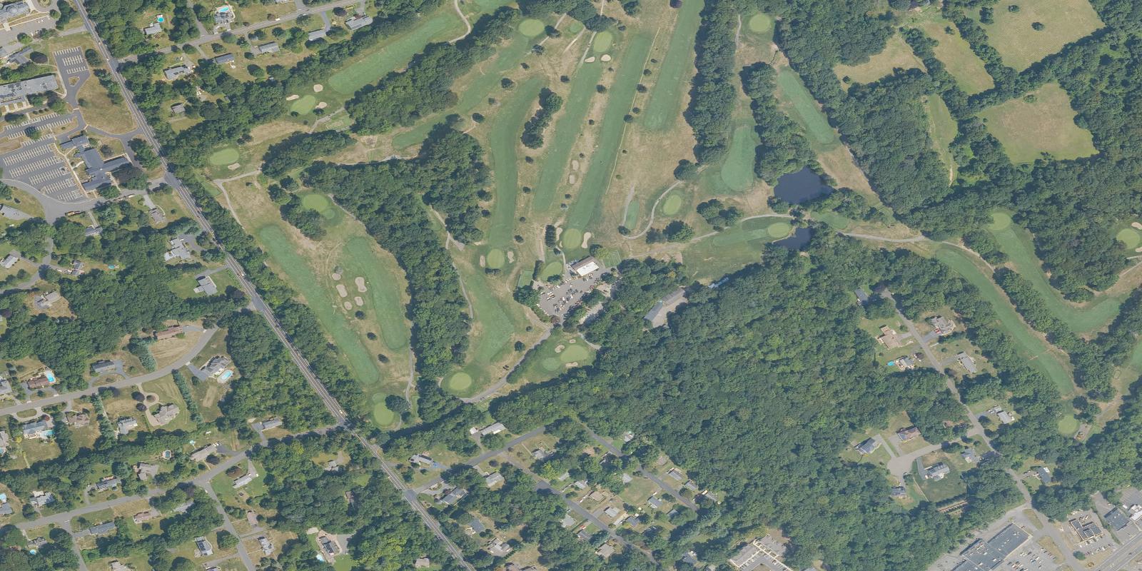 Satellite view of Orange Hills Country Club