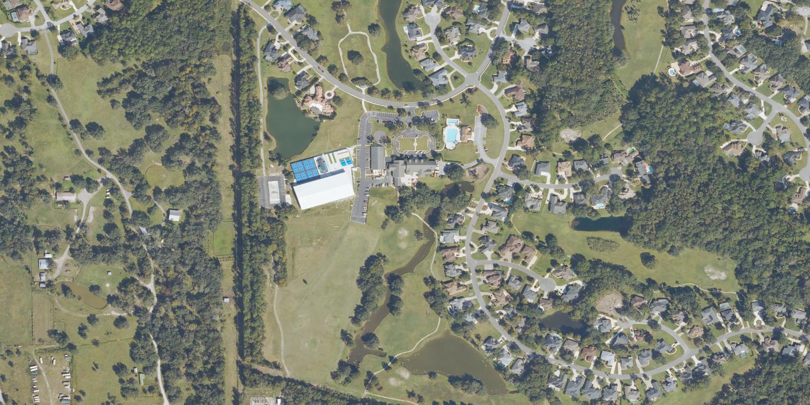 Satellite view of Orange Park