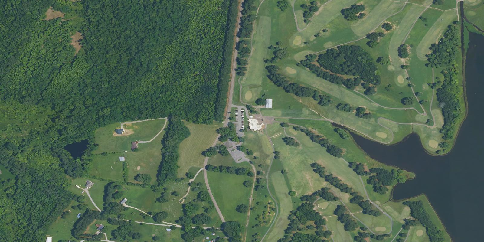 Satellite view of Orgill Golf Course