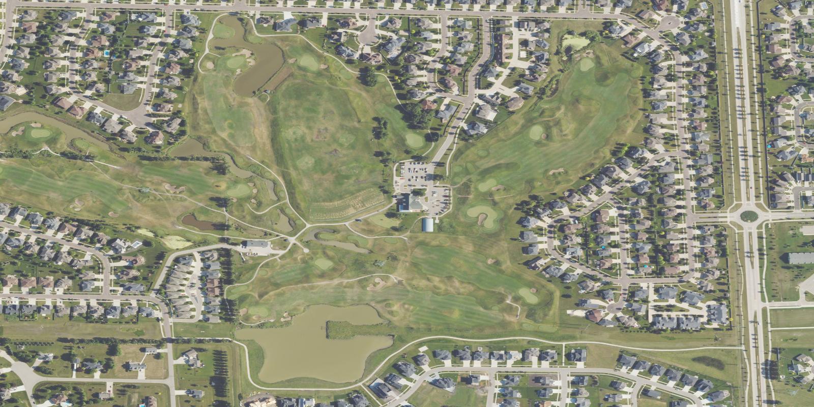 Satellite view of Osgood Golf Course