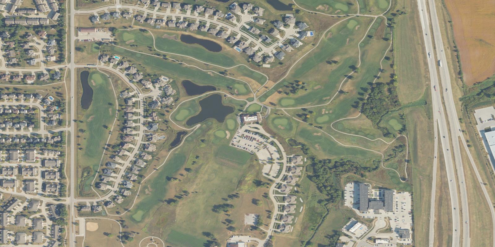 Satellite view of Otter Creek Golf Course (IA)