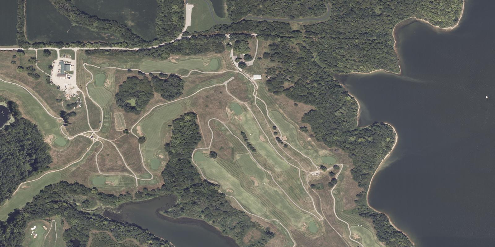 Satellite view of Outlaw At Paradise Pointe Golf Complex