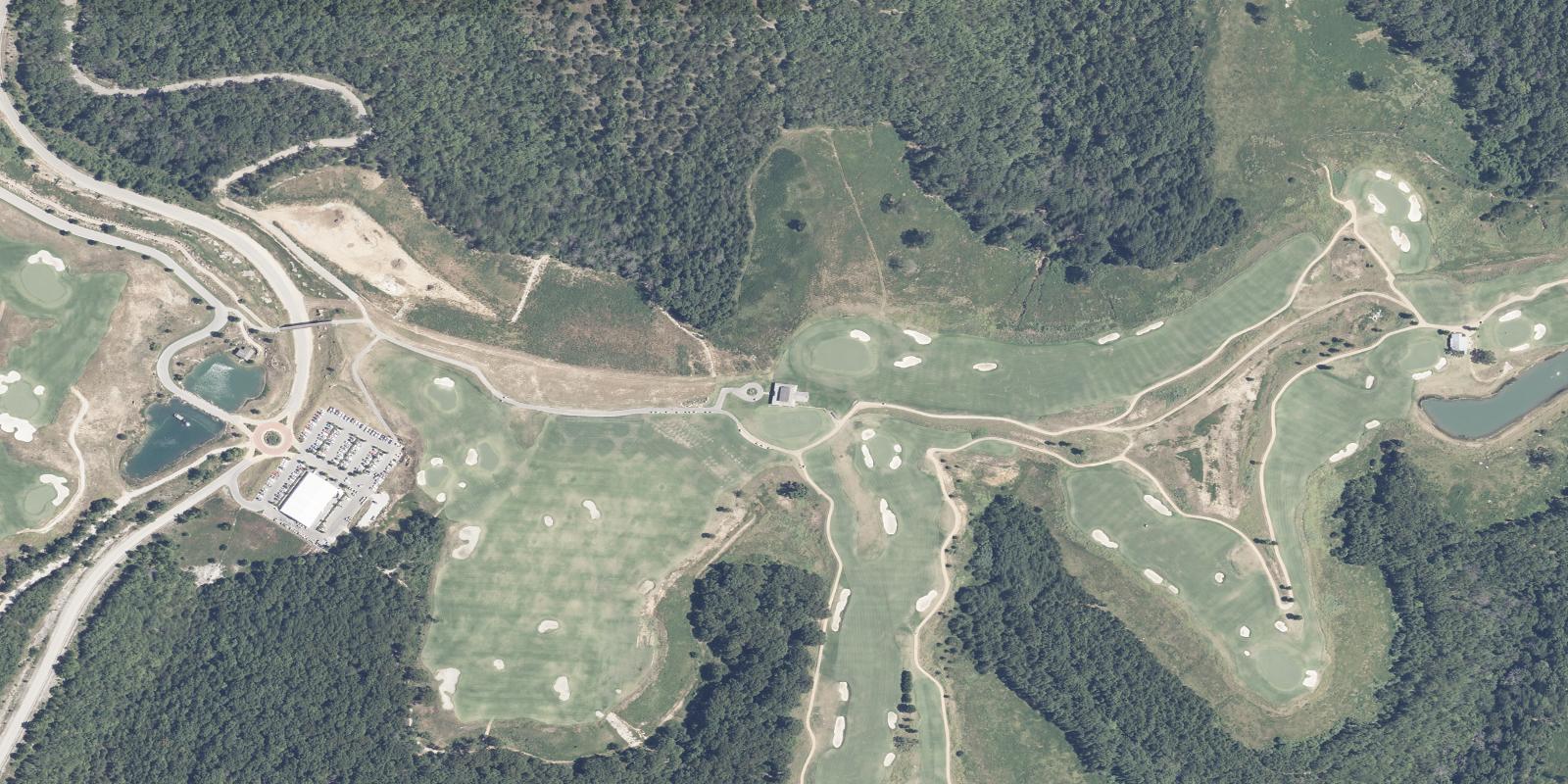 Satellite view of Ozarks National