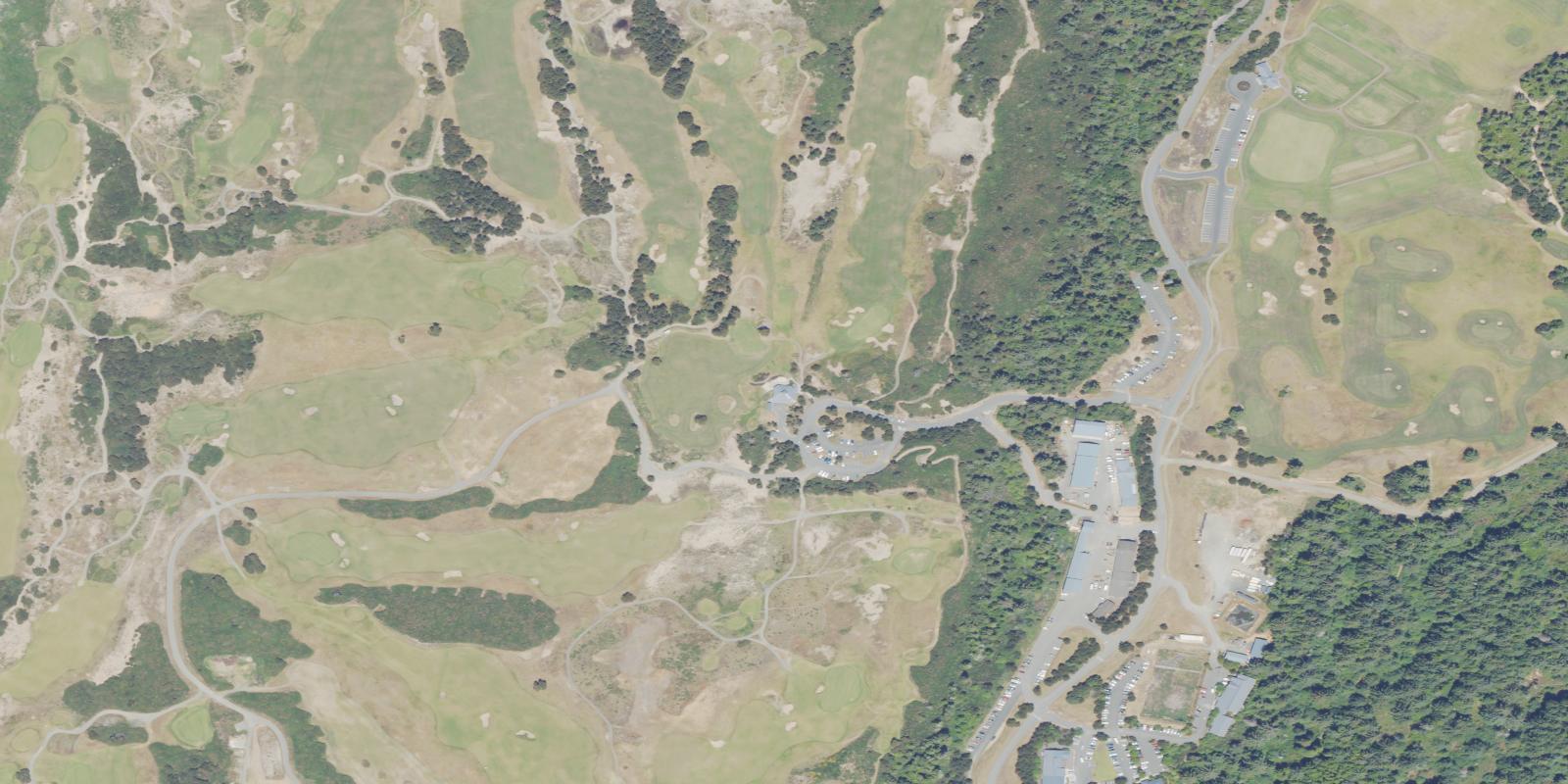 Satellite view of Pacific Dunes