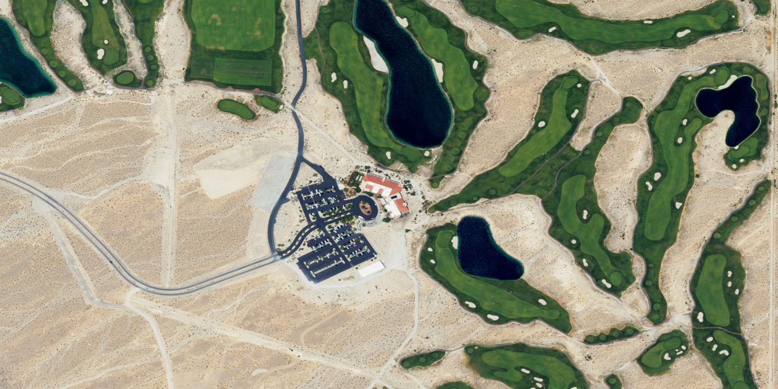 Satellite view of Paiute Golf Resort - Snow