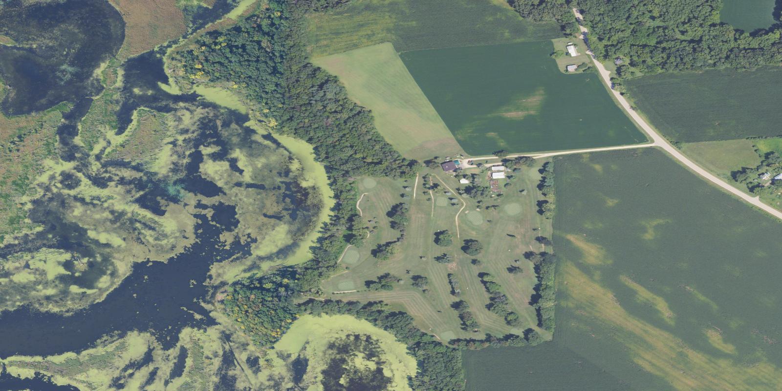 Satellite view of Palisades Golf Course