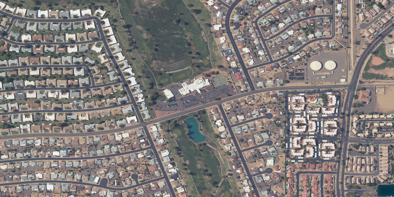 Satellite view of Palmbrook Golf Club