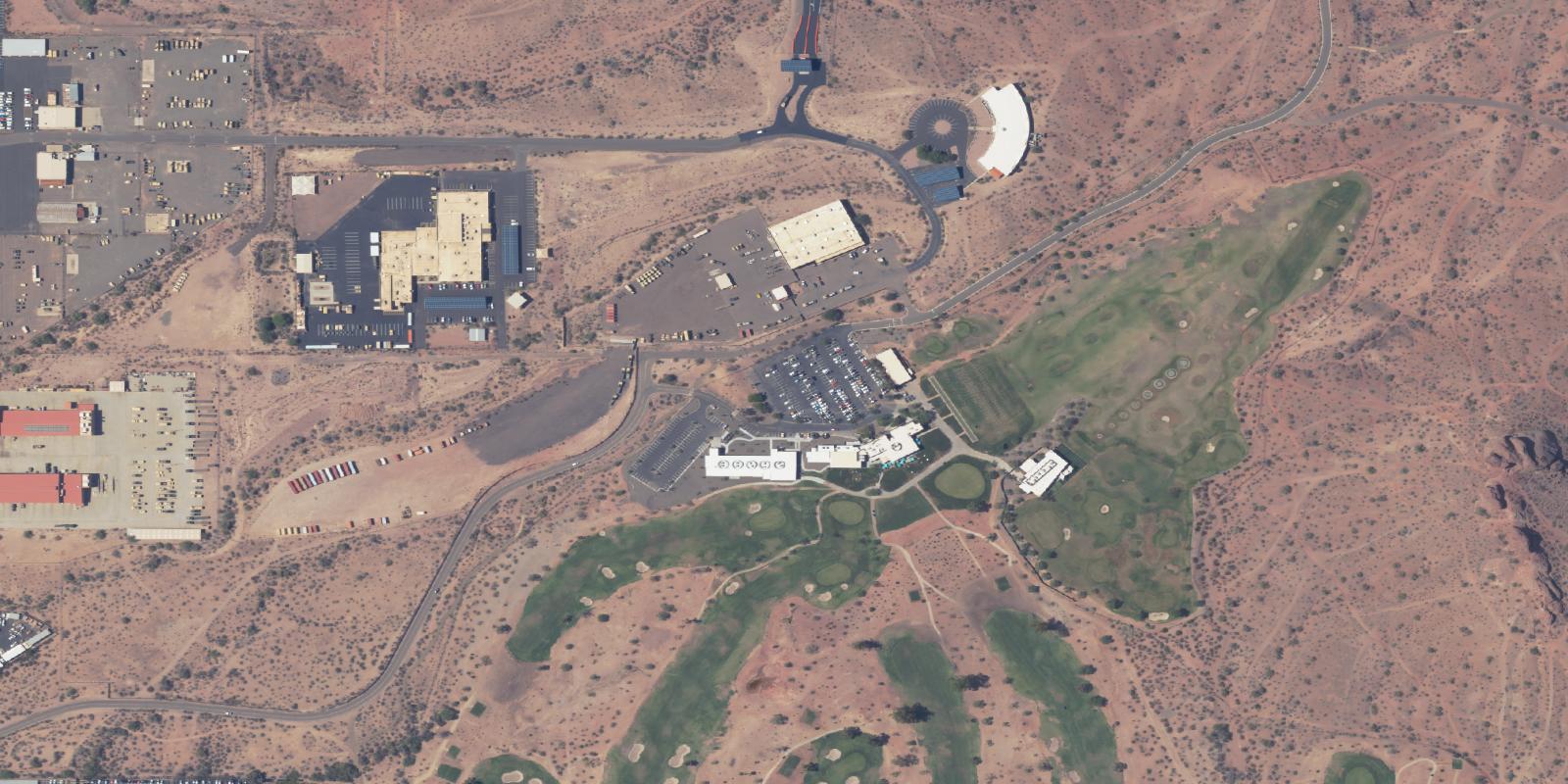 Satellite view of Papago Golf Club