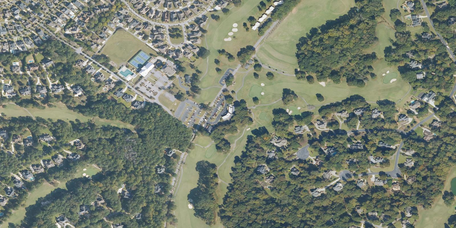 Satellite view of Par 3 Course at Chateau Elan Golf Club - 9-Holes