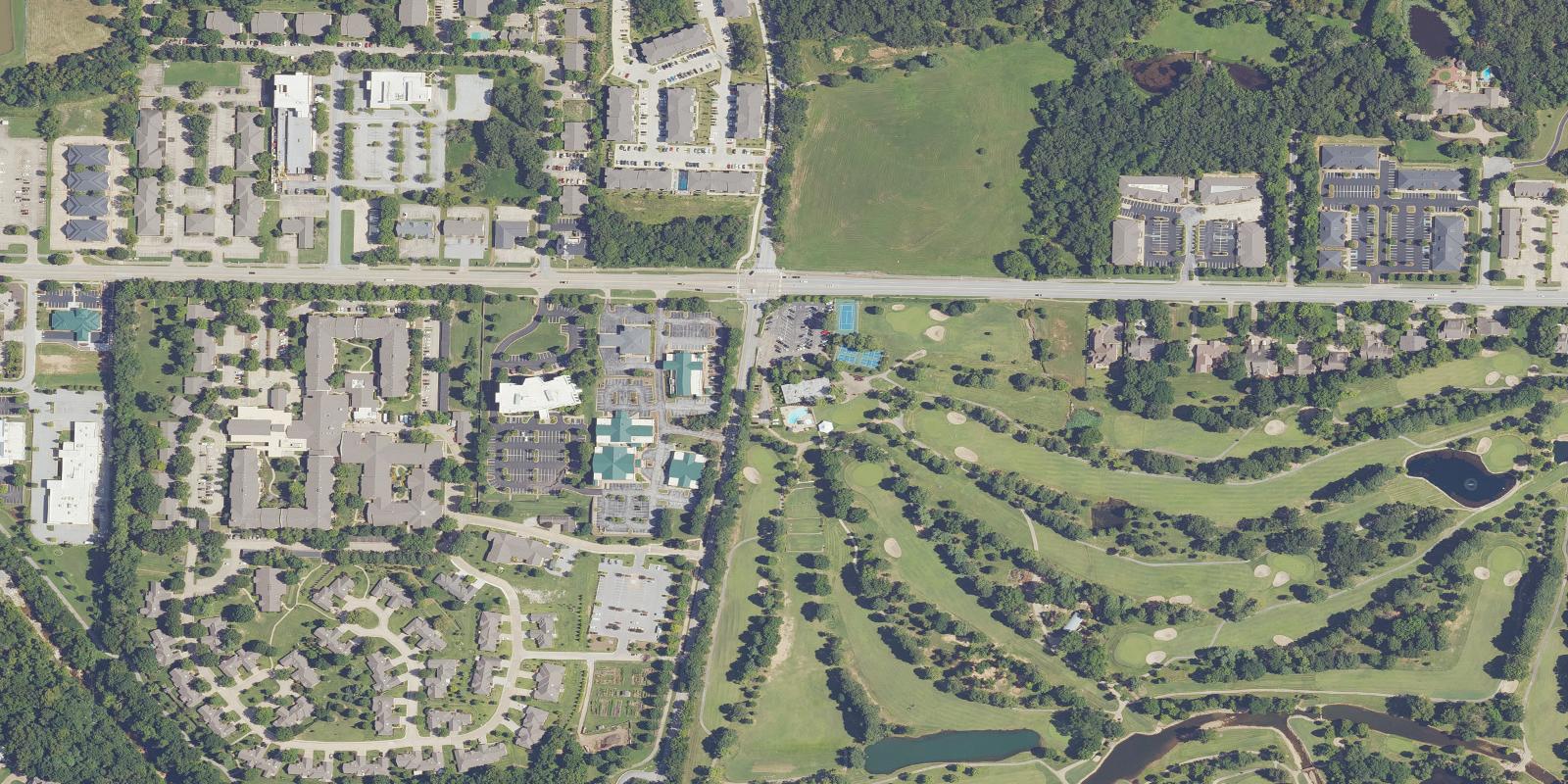 Satellite view of Paradise Valley Athletic Club