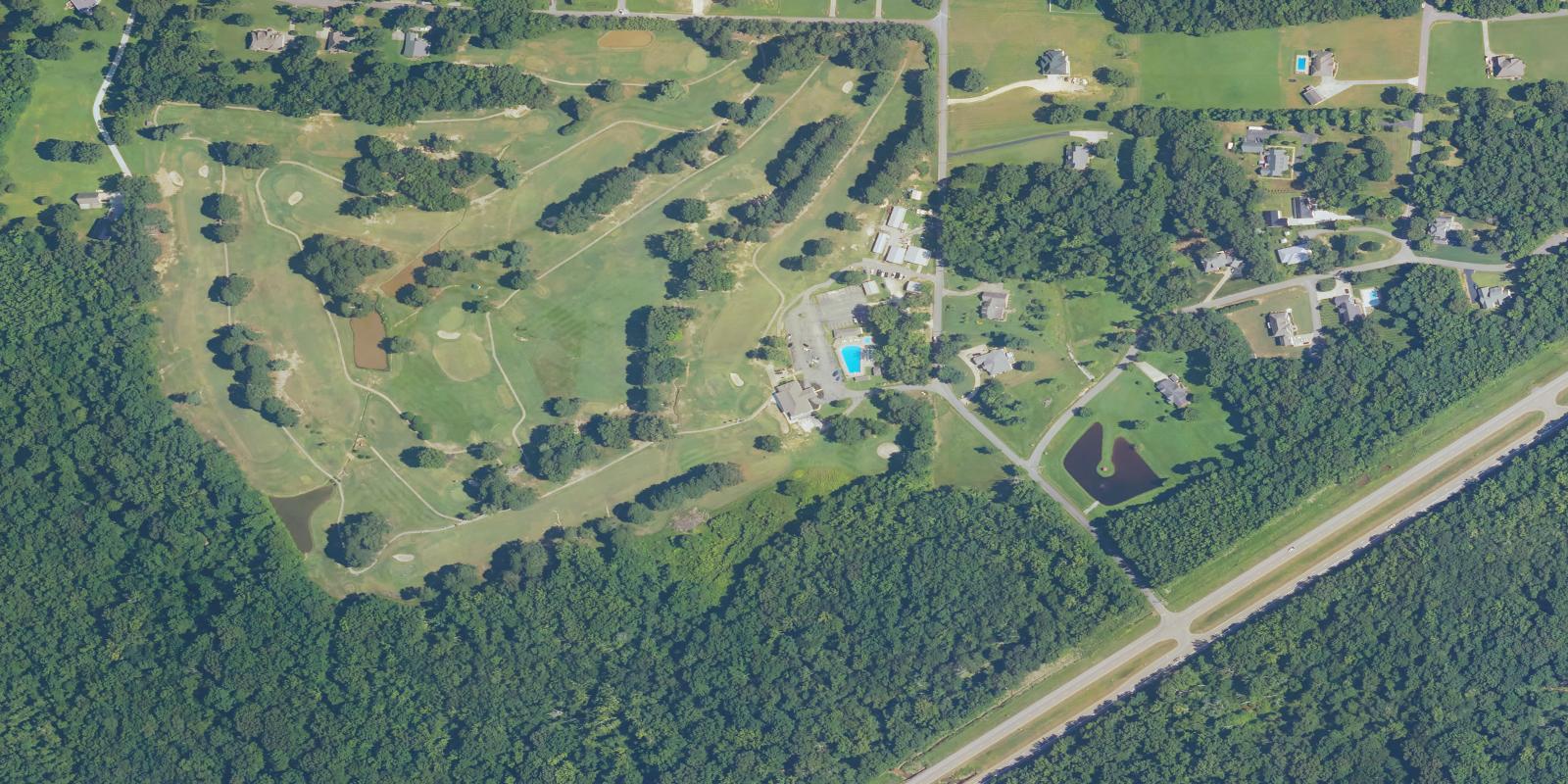 Satellite view of Paris Country Club