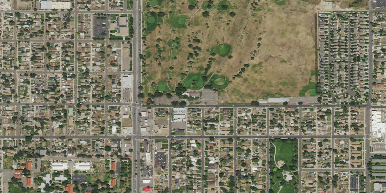 Satellite view of Park Hill Golf Club