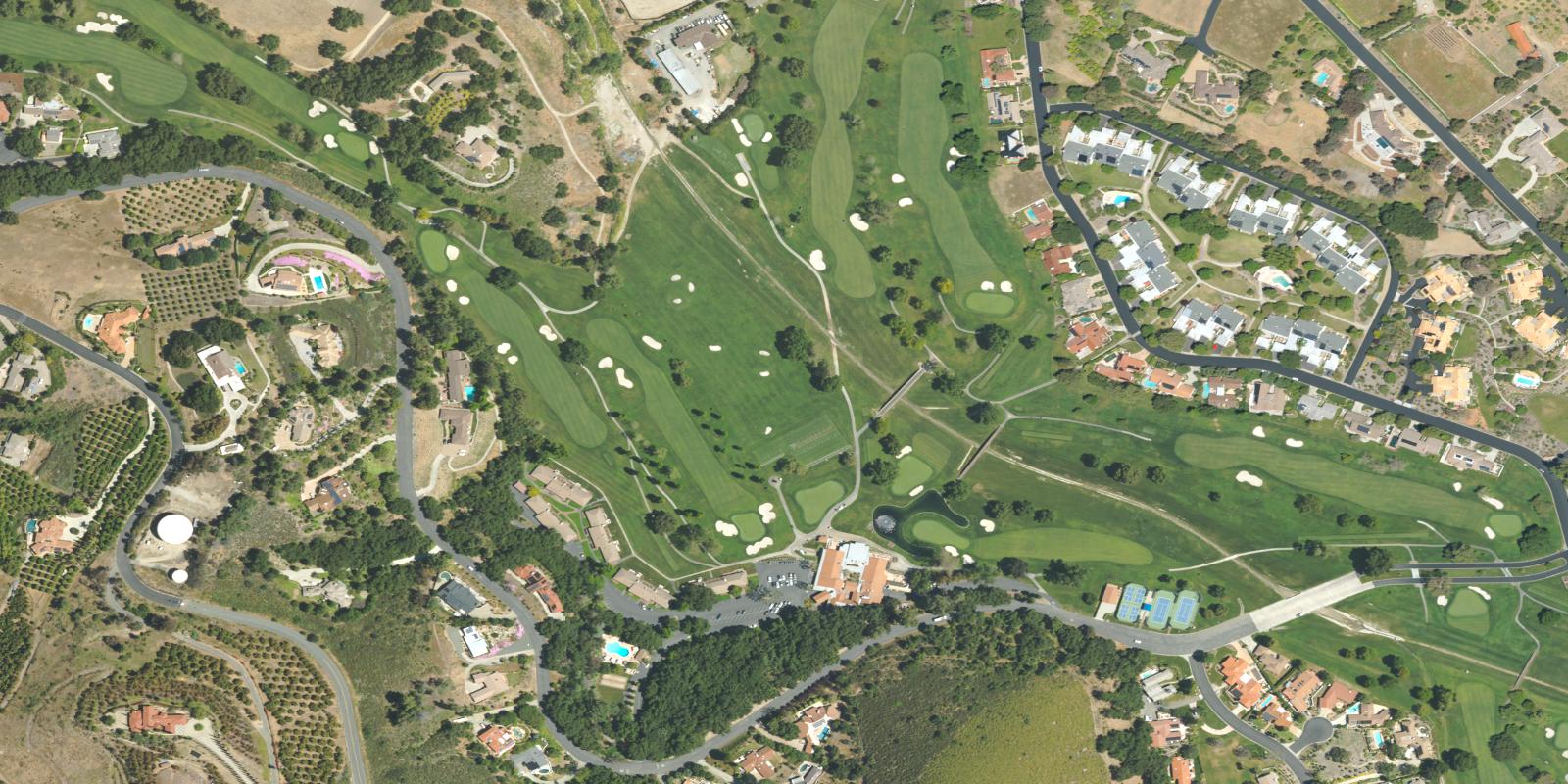 Satellite view of Pauma Valley Country Club