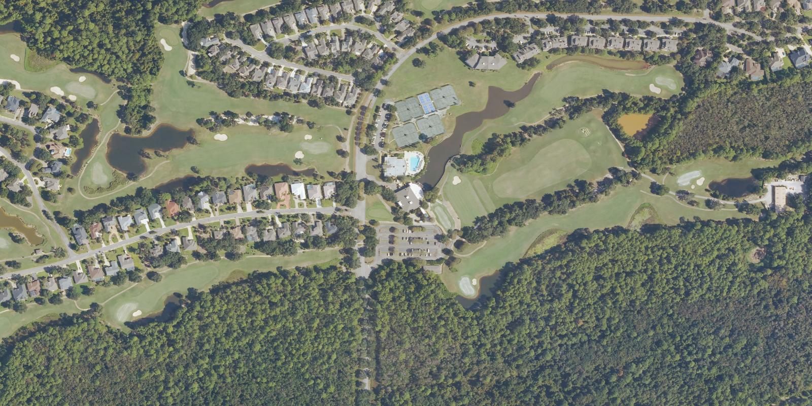 Satellite view of Peninsula Golf and Racquet Club