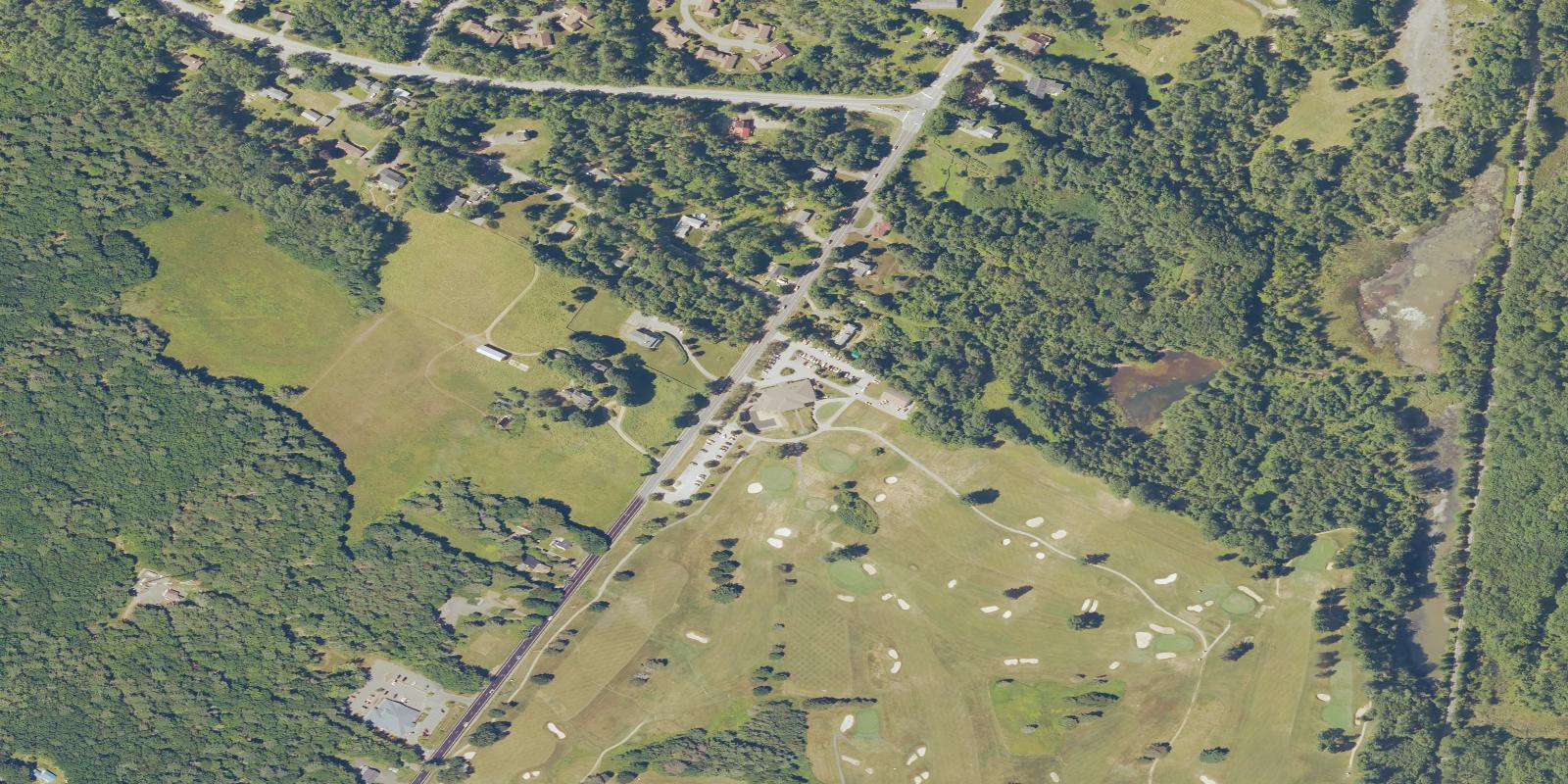 Satellite view of Penobscot Valley Country Club