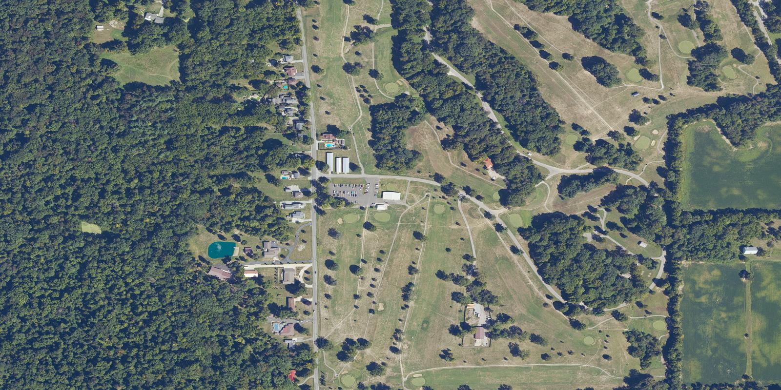 Satellite view of Peru Municipal Golf Course
