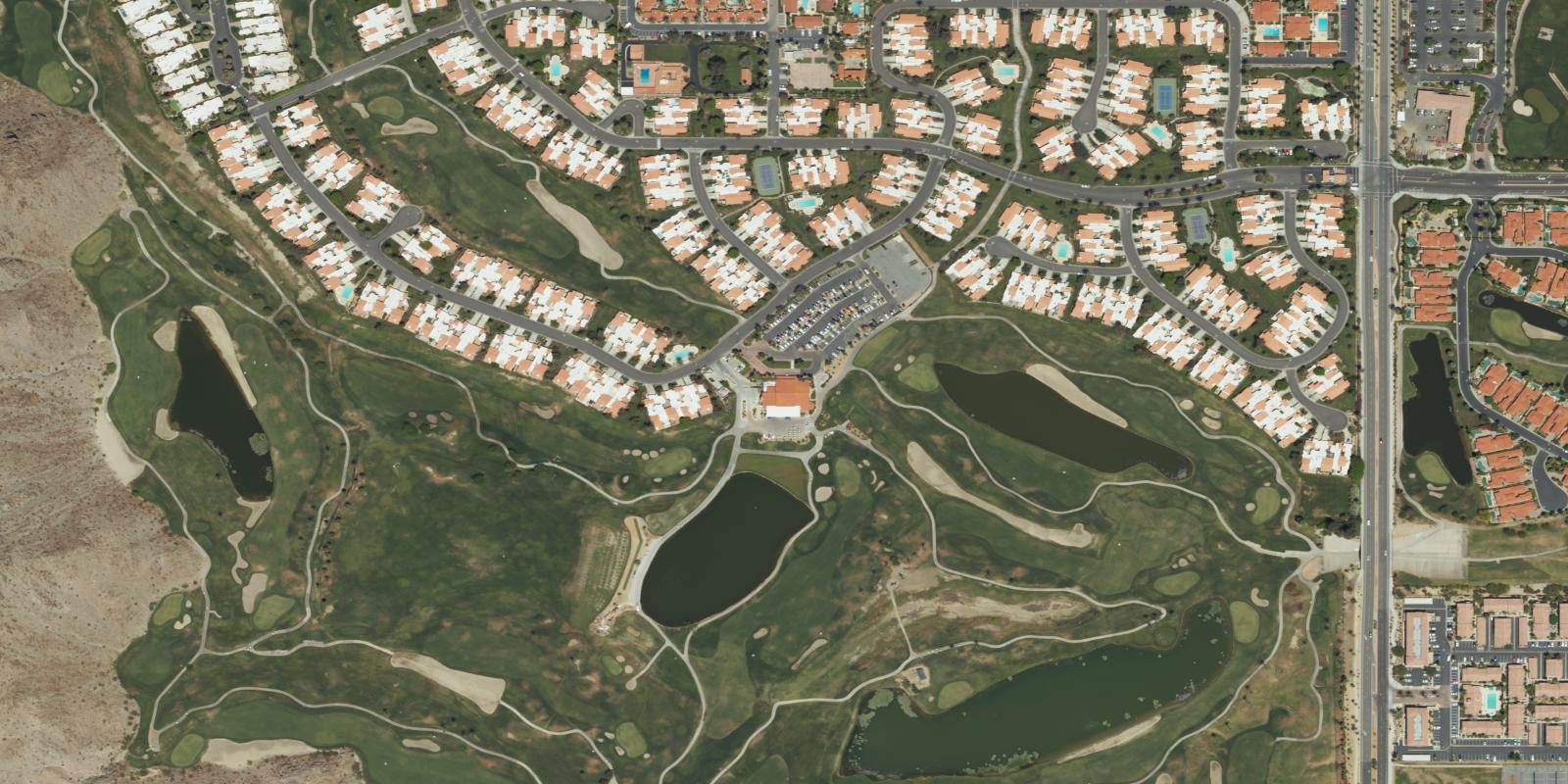 Satellite view of Pga West Pete Dye Dunes Course