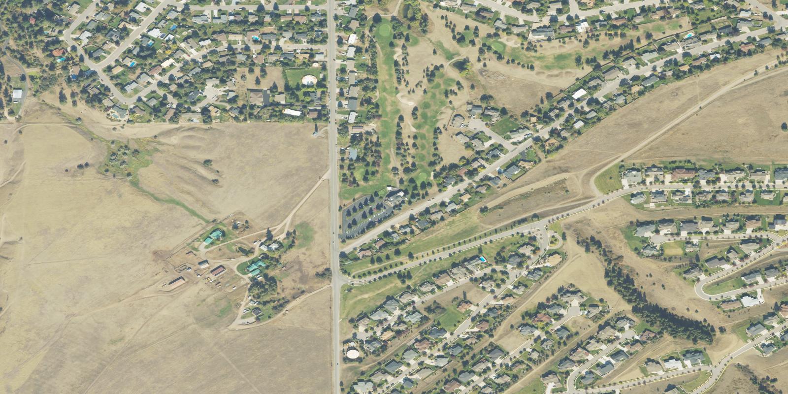 Satellite view of Phantom Hills Golf Club
