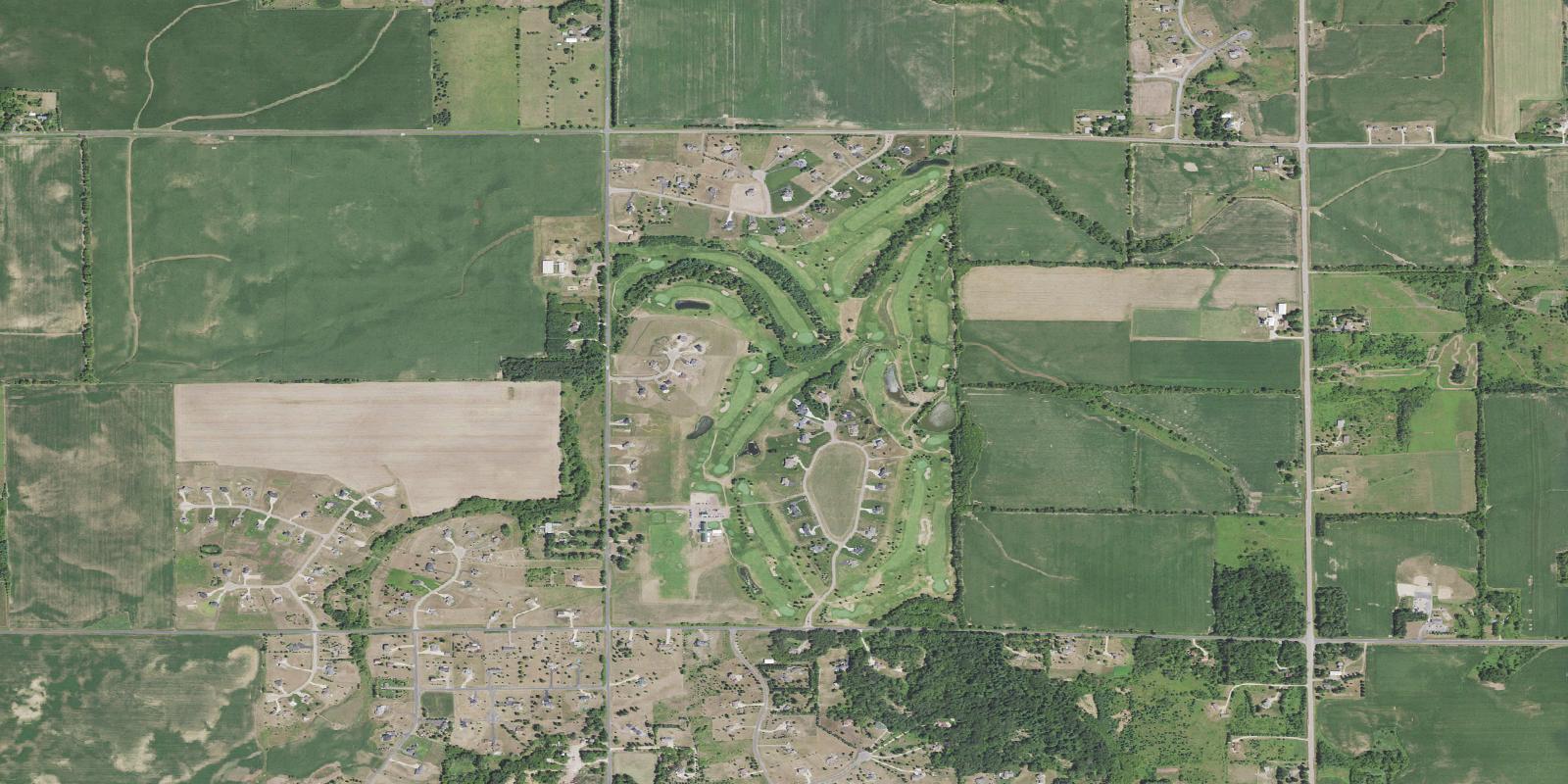 Satellite view of Pheasand Hills Golf Course