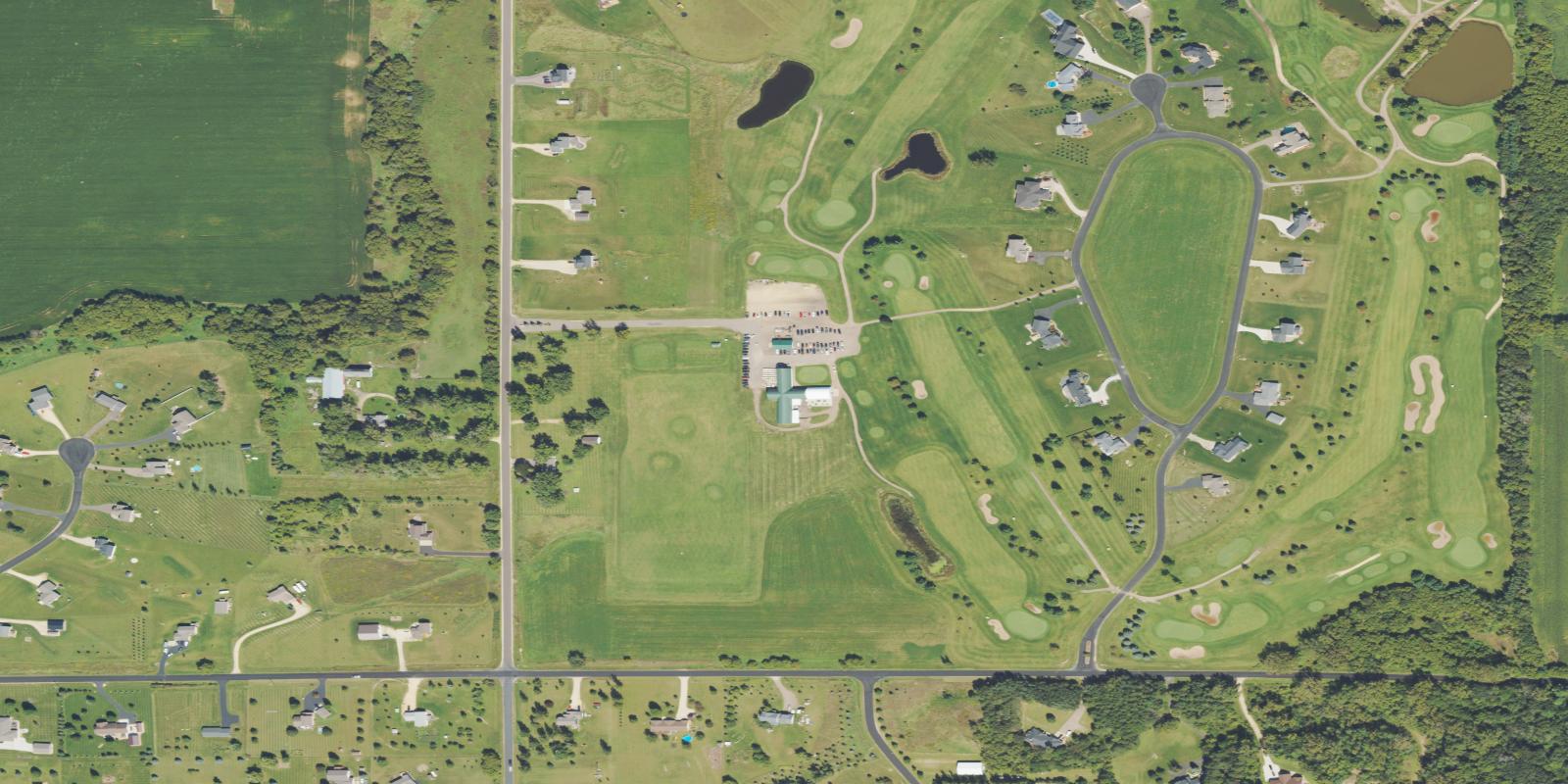 Satellite view of Pheasant Hills Golf Course