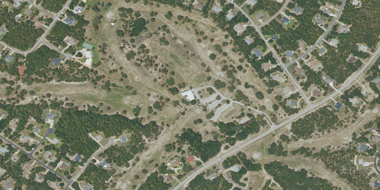 Satellite view of Pine Ridge Country Club