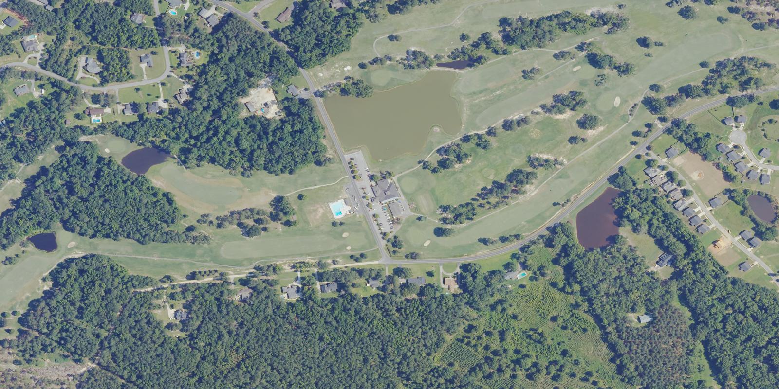 Satellite view of Pine Ridge Country Club
