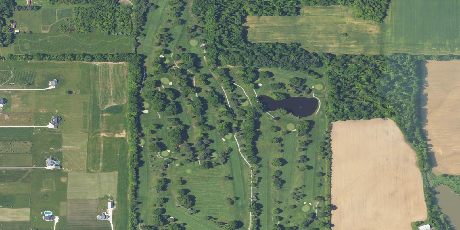 Satellite view of Pine Valley Golf Club