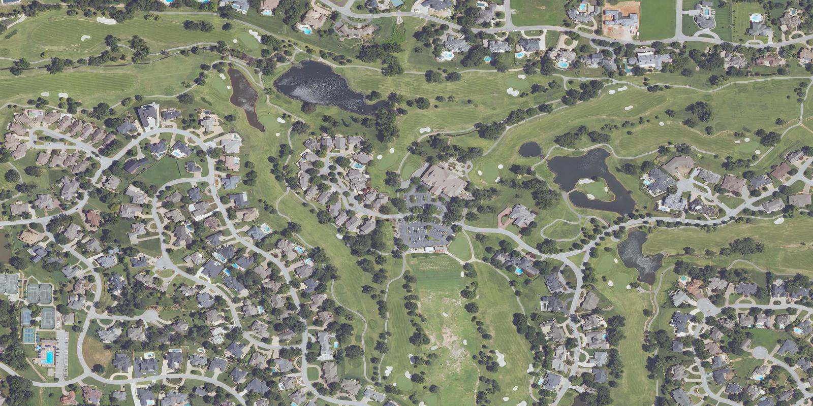Satellite view of Pinnacle