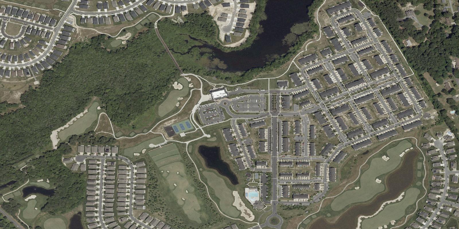Satellite view of Plantation Lakes Golf And Country Club