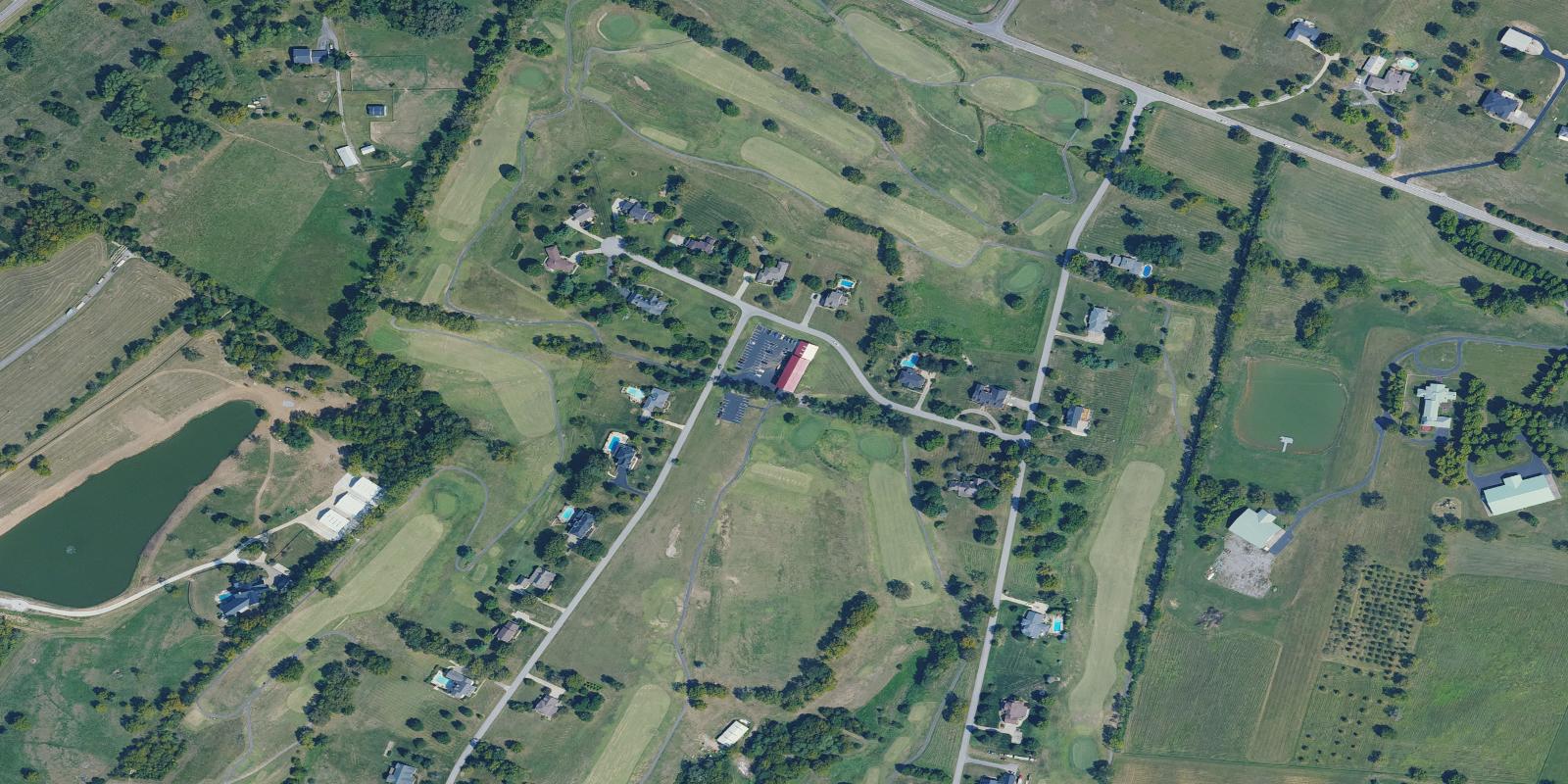 Satellite view of Planter's Row Golf Links