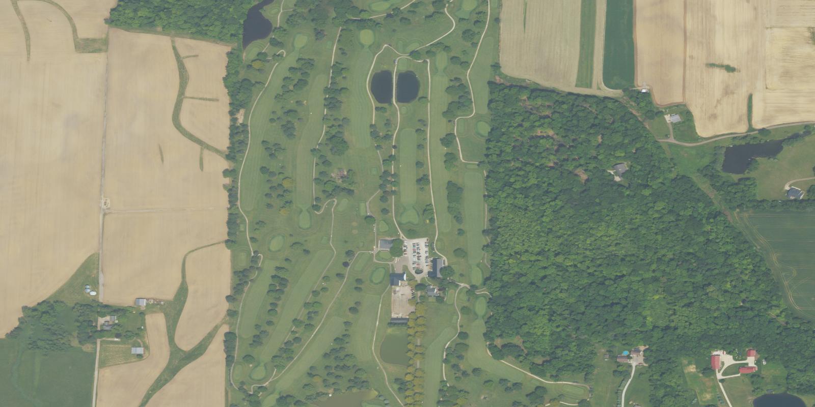 Satellite view of Pleasant View Golf Club