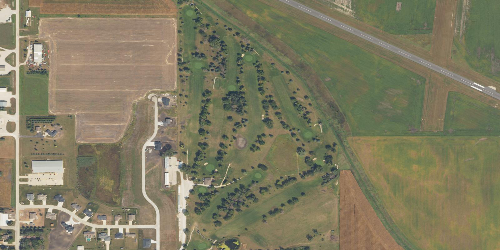 Satellite view of Pocahontas Golf Club