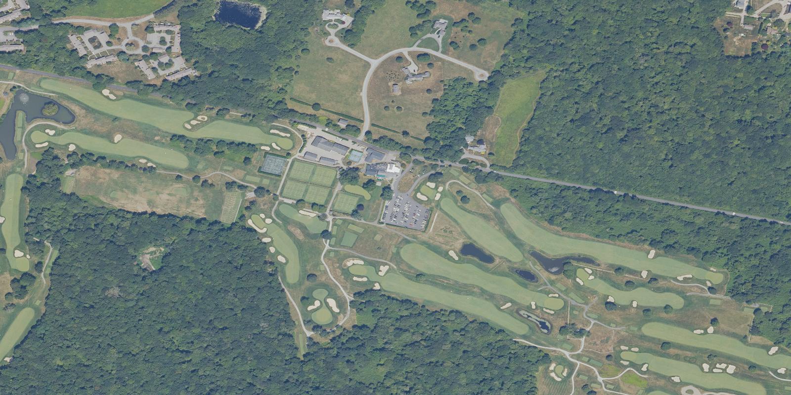Satellite view of Point Judith Country Club