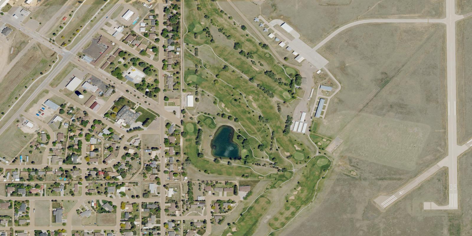 Satellite view of Point Rock Golf Club