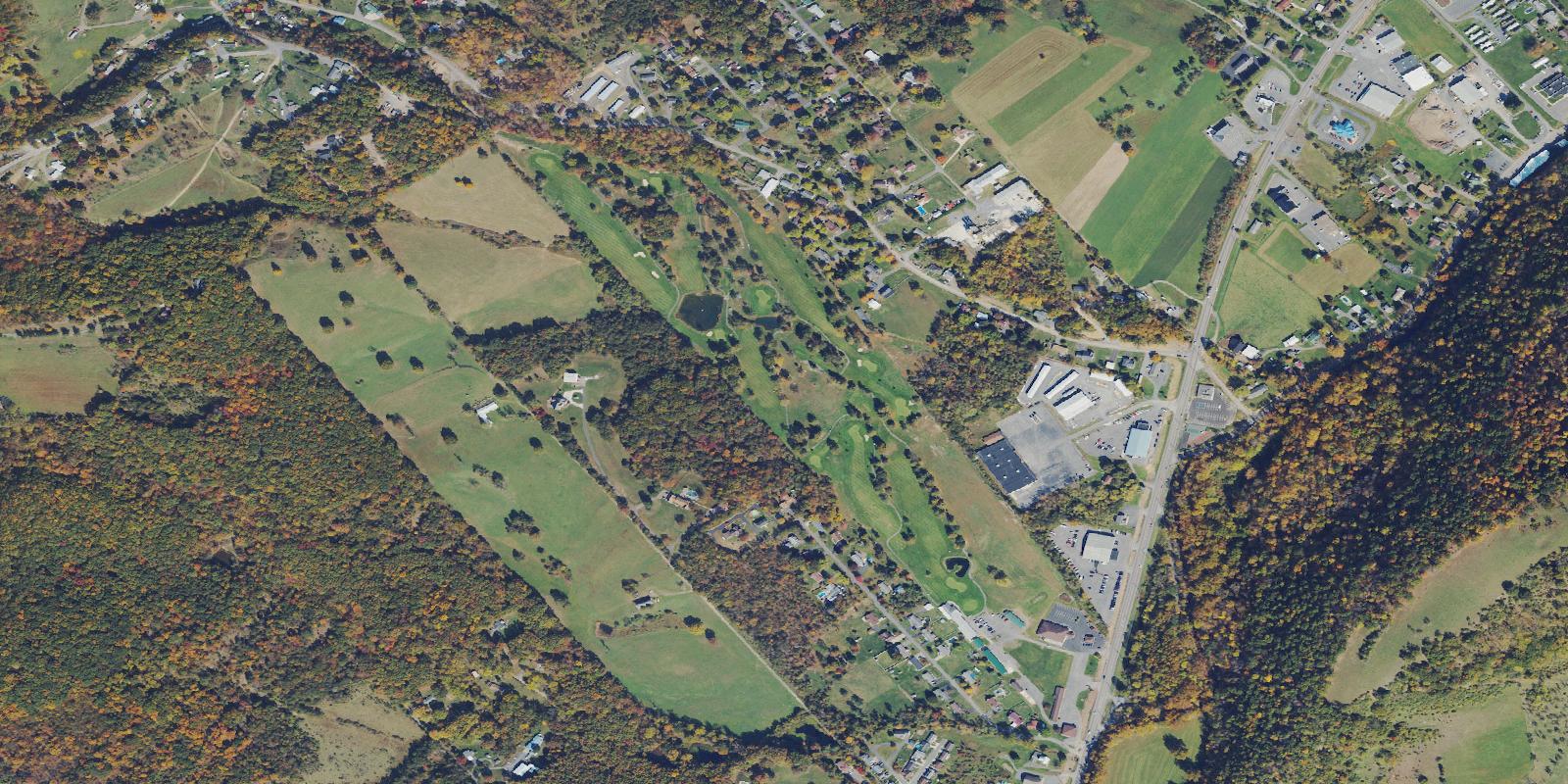 Satellite view of Polish Pines Country Club