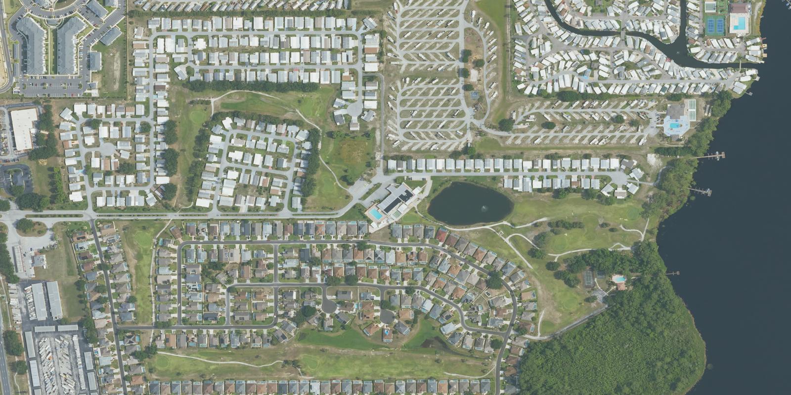Satellite view of Polo Park East