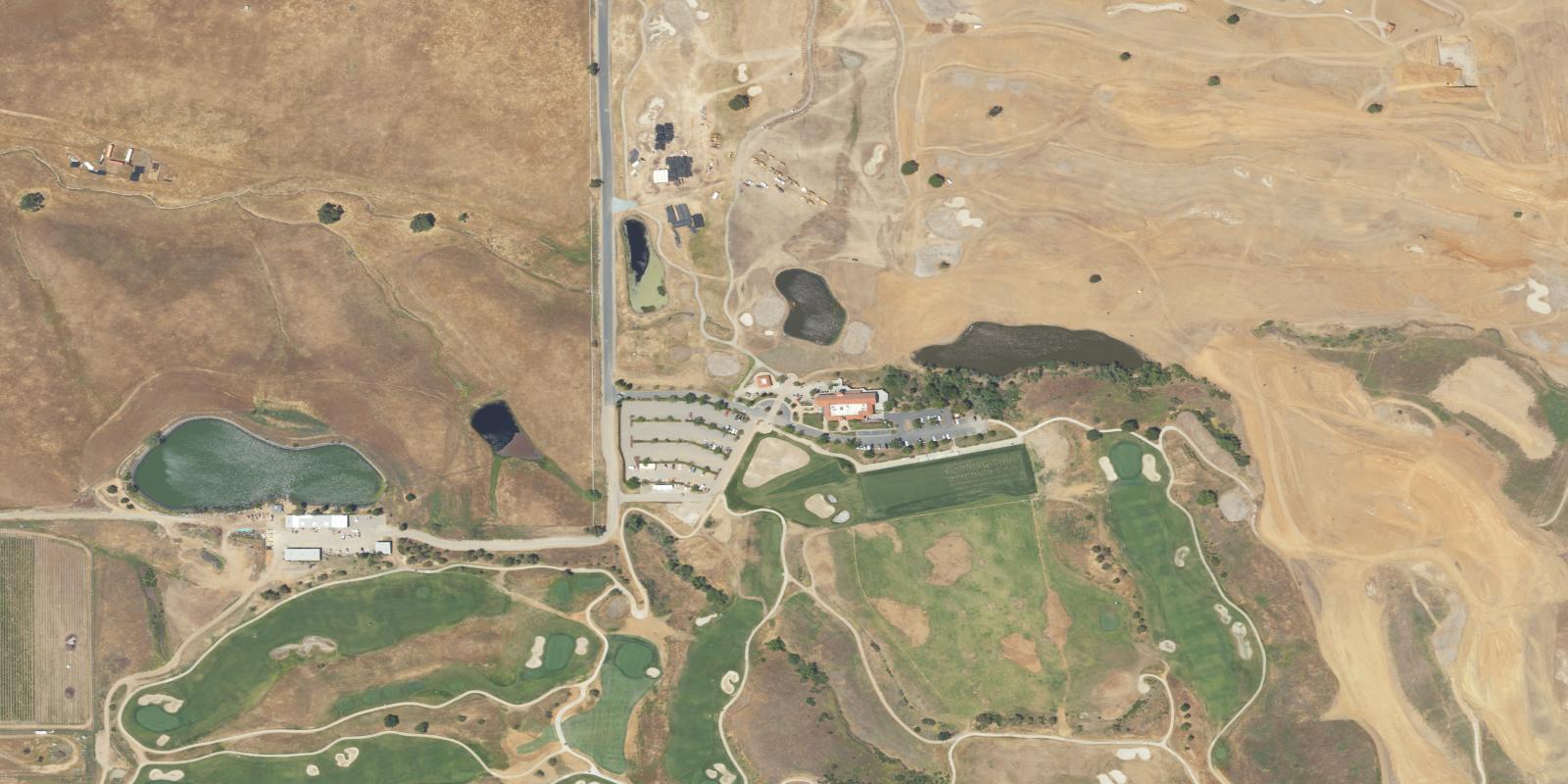 Satellite view of Poppy Ridge Golf Course
