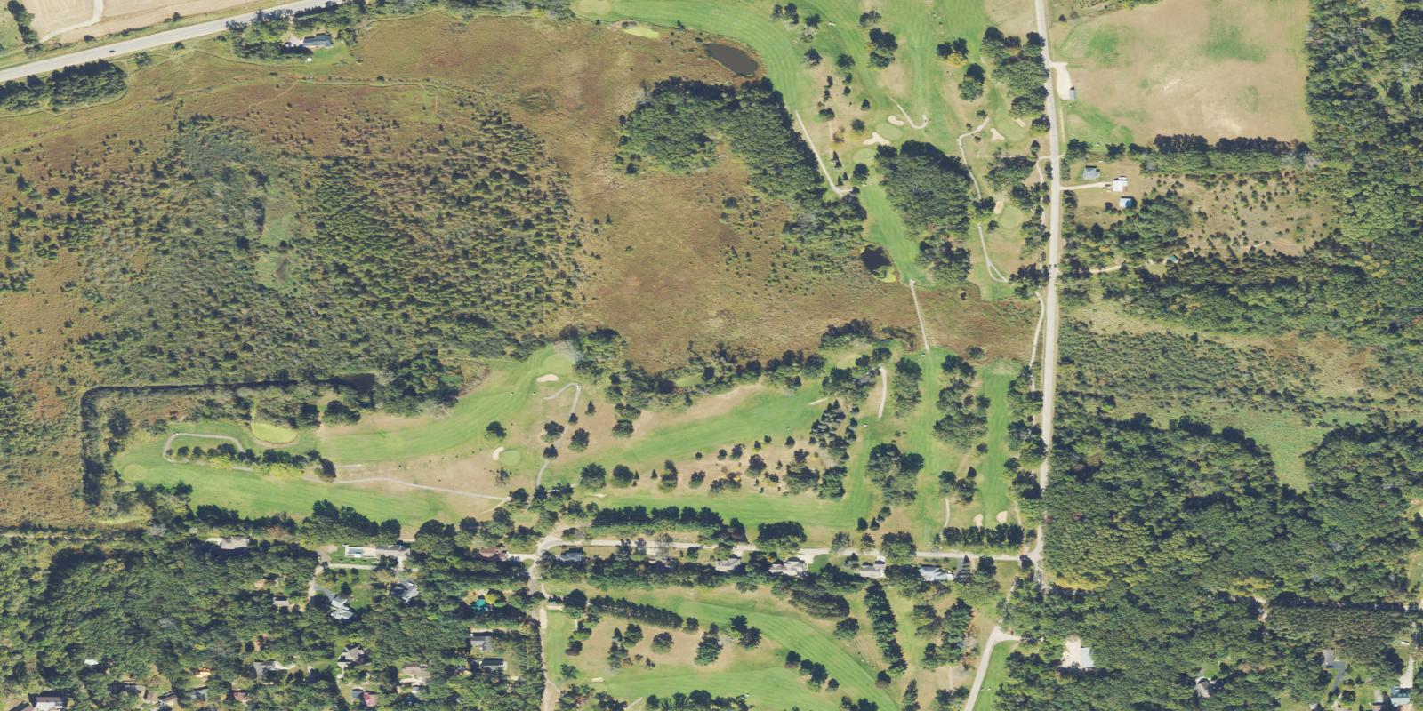 Satellite view of Portage Golf Club