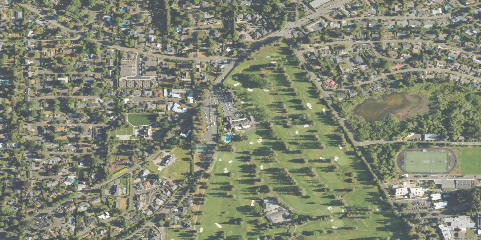Satellite view of Portland Golf Club