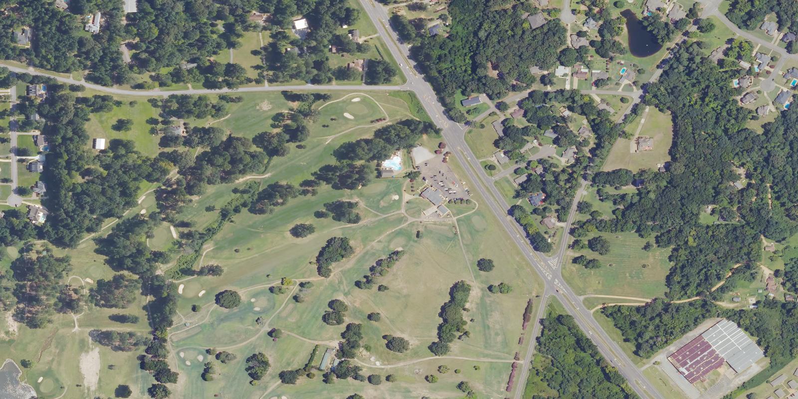 Satellite view of Prattville Country Club