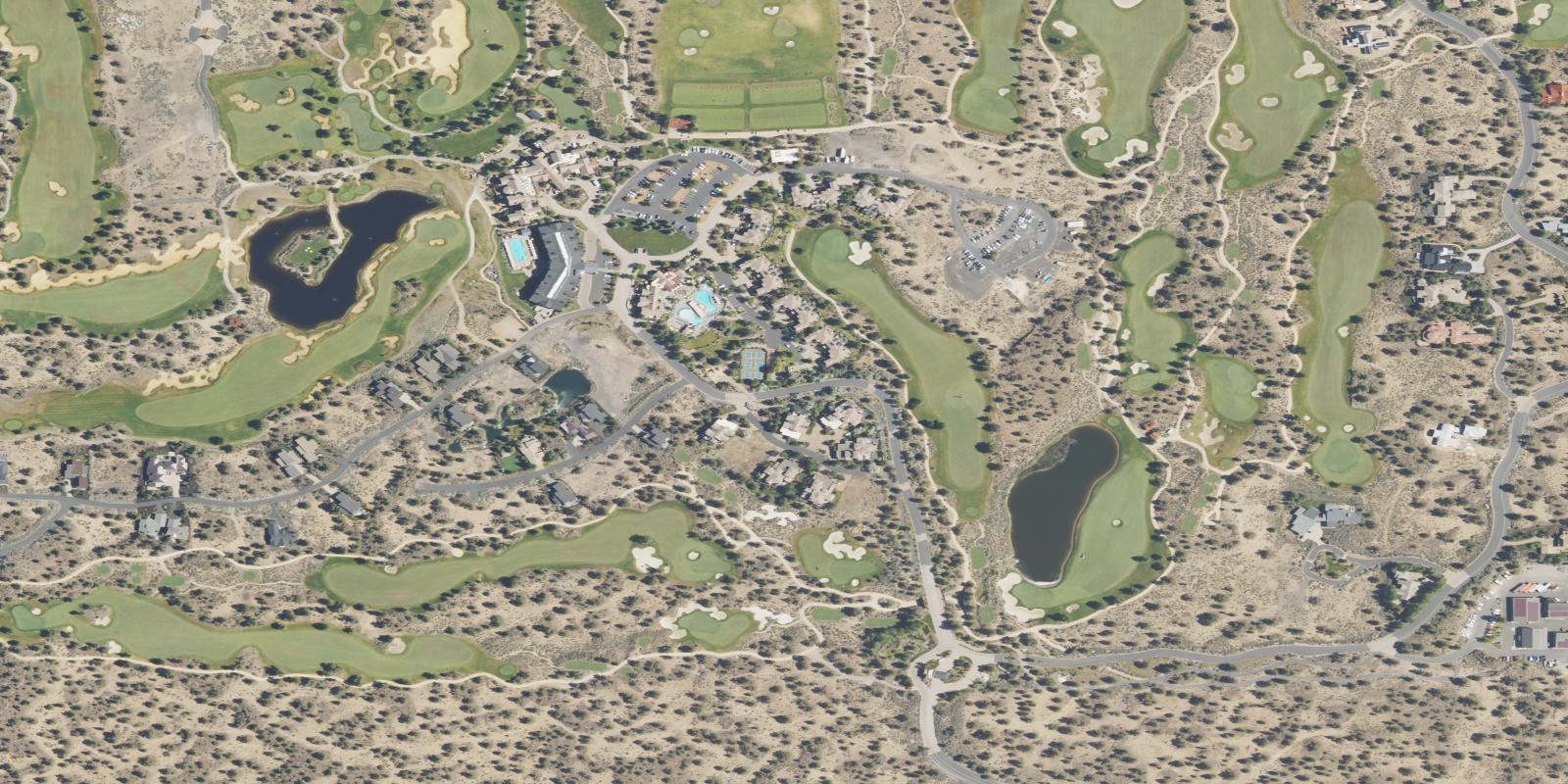 Satellite view of Pronghorn Club - Fazio Course