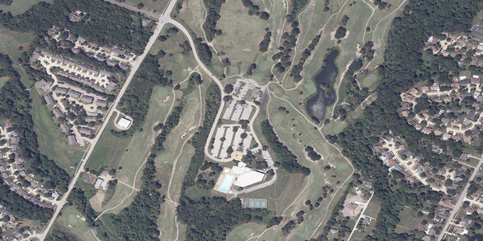 Satellite view of Quail Creek Golf Course